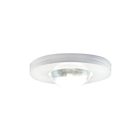 Jesco Lighting Pk503Wh Straight-Edged Slim Disk With Frosted Glass Lens