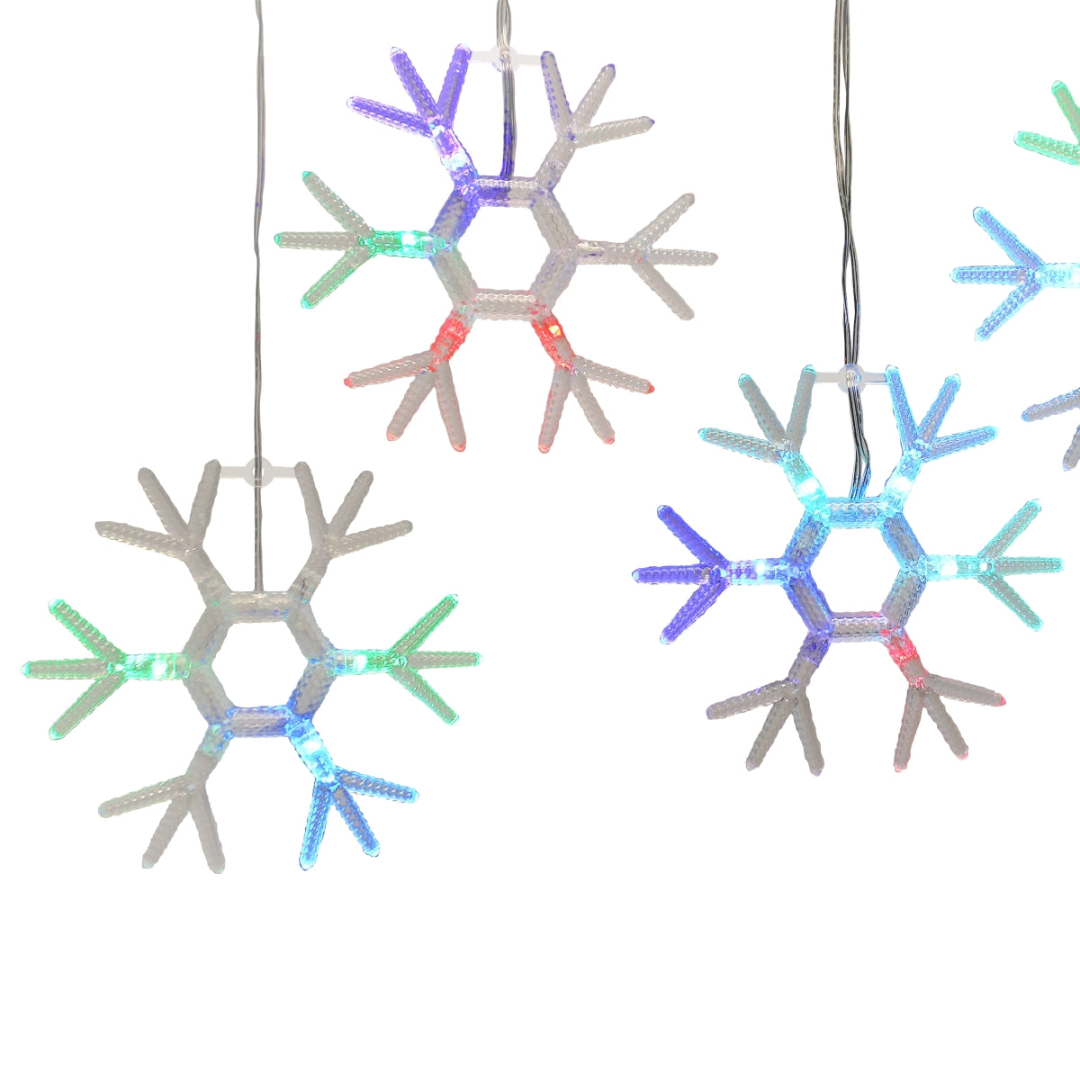 Kurt S. Adler UL5025 Multi-Color Light Set, 6ft Iron Christmas Decorations