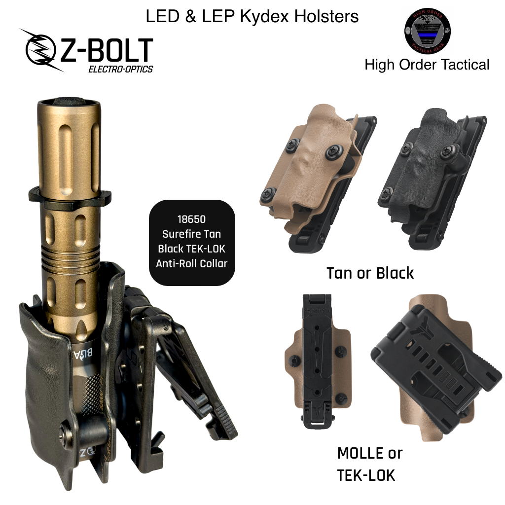 18350 LED Handheld Light for Patrol or EDC