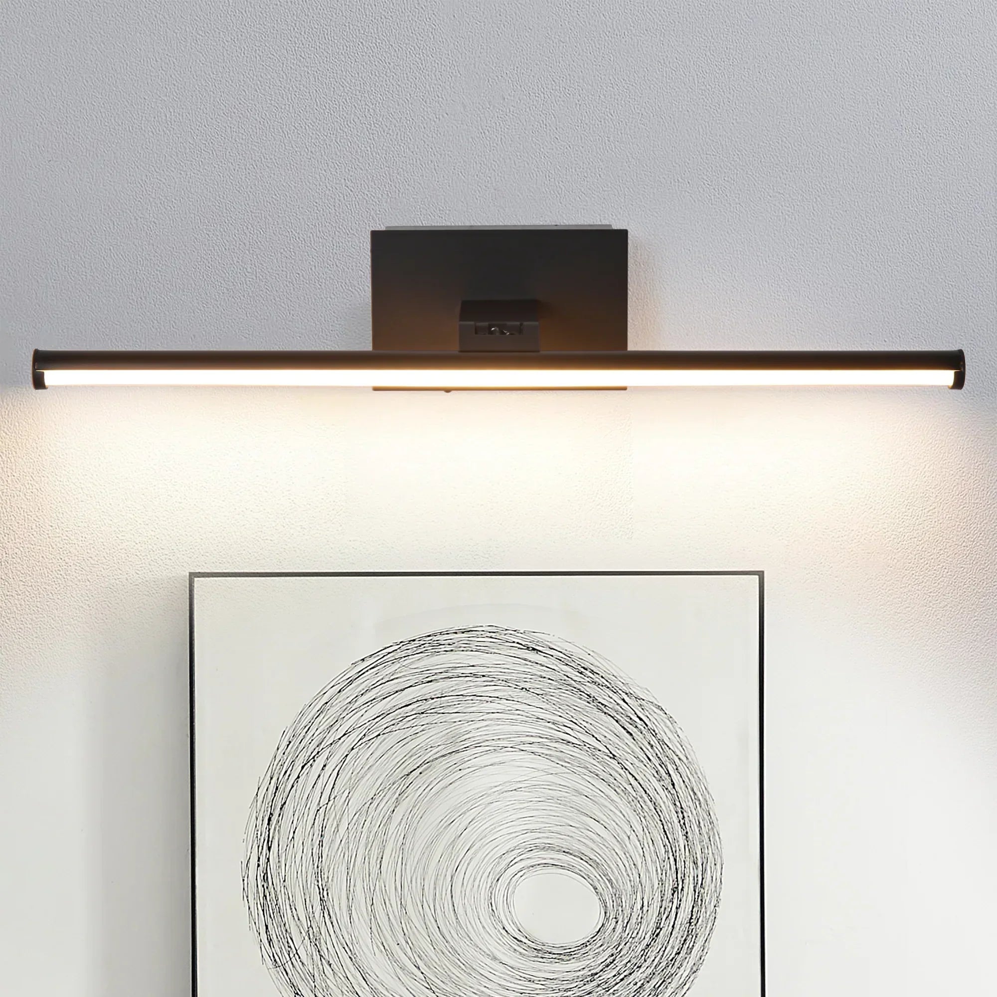 Battery-powered LED Mirror Vanity Light with Remote Control