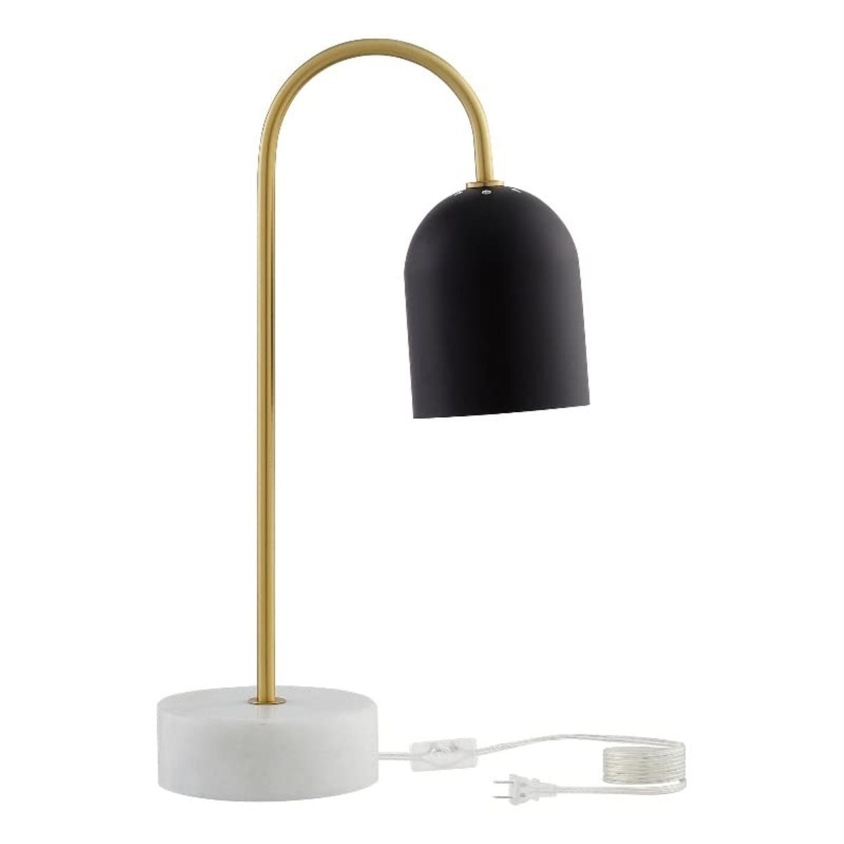 Rya Table Lamp 5ft Power Cord , Black