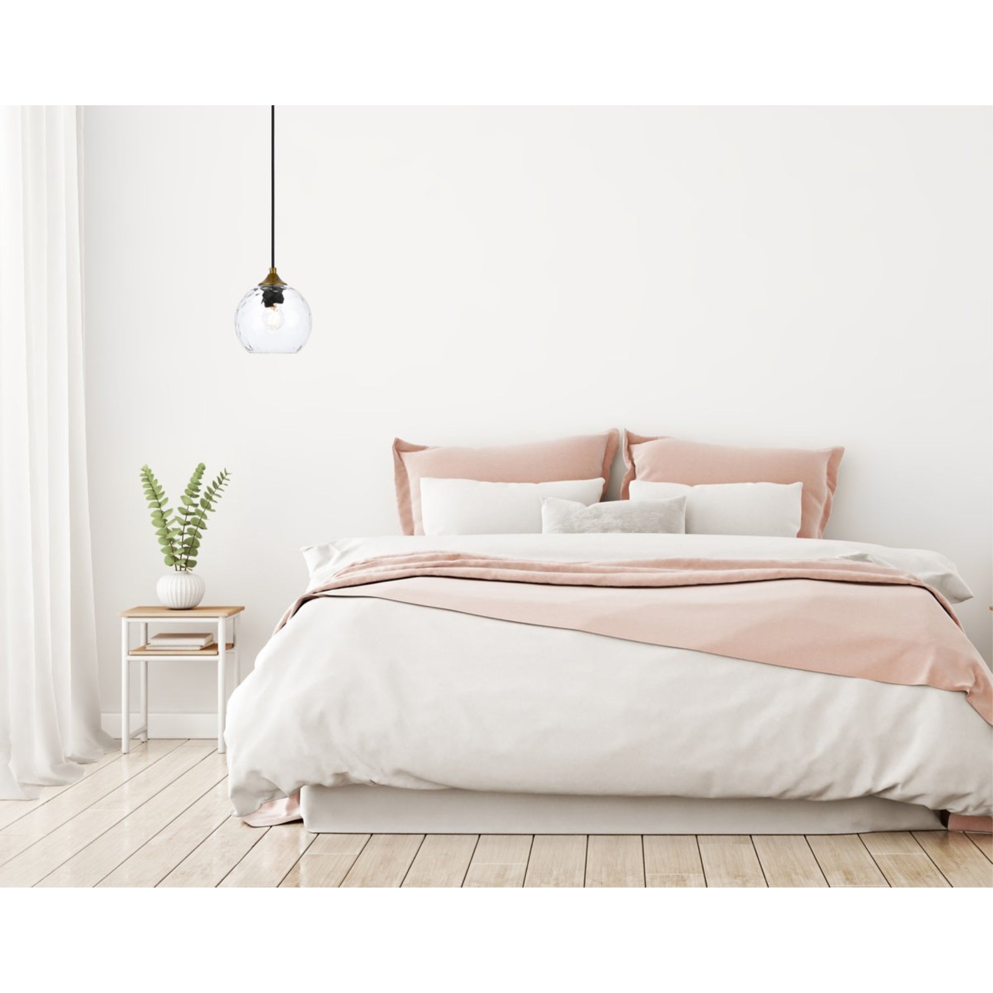 Cashel 6 Inch Brass Pendant