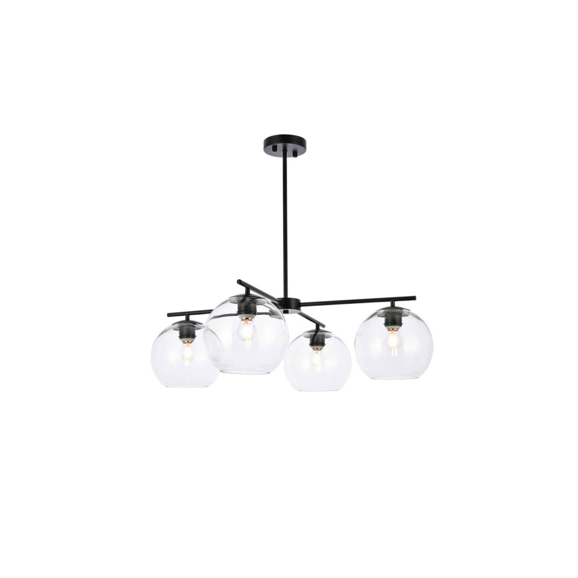 Opus 4 Lights Black Pendant