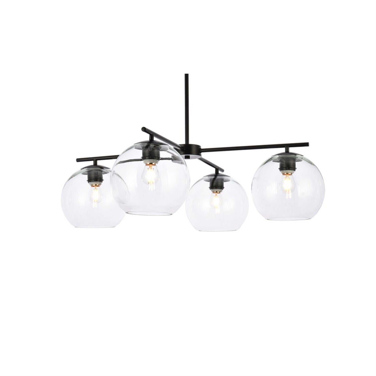 Opus 4 Lights Black Pendant