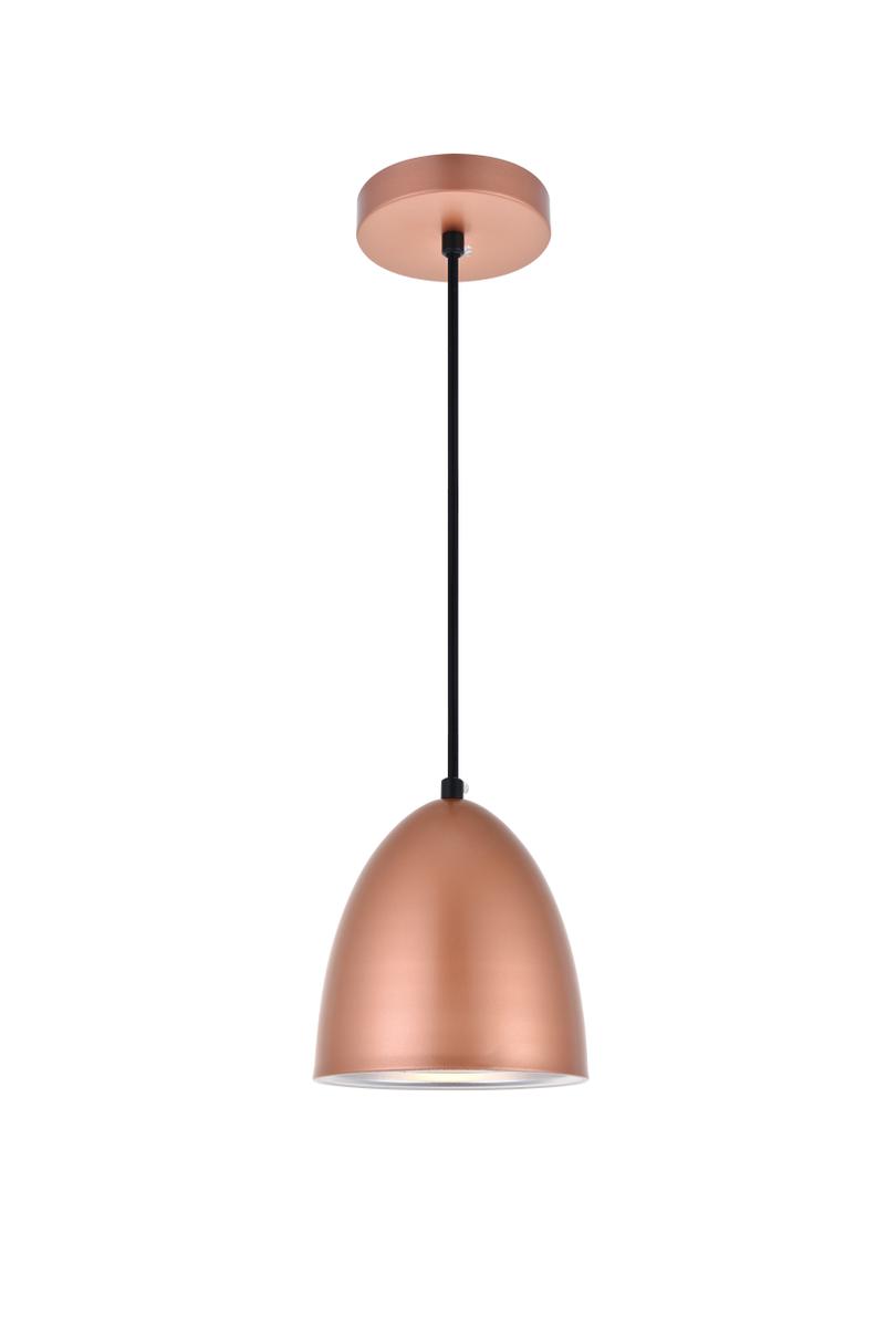 Living District Neutra 1 Light Honey Gold Pendant