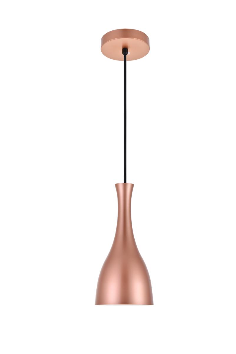Living District Aiken 1 Light Honey Gold Pendant