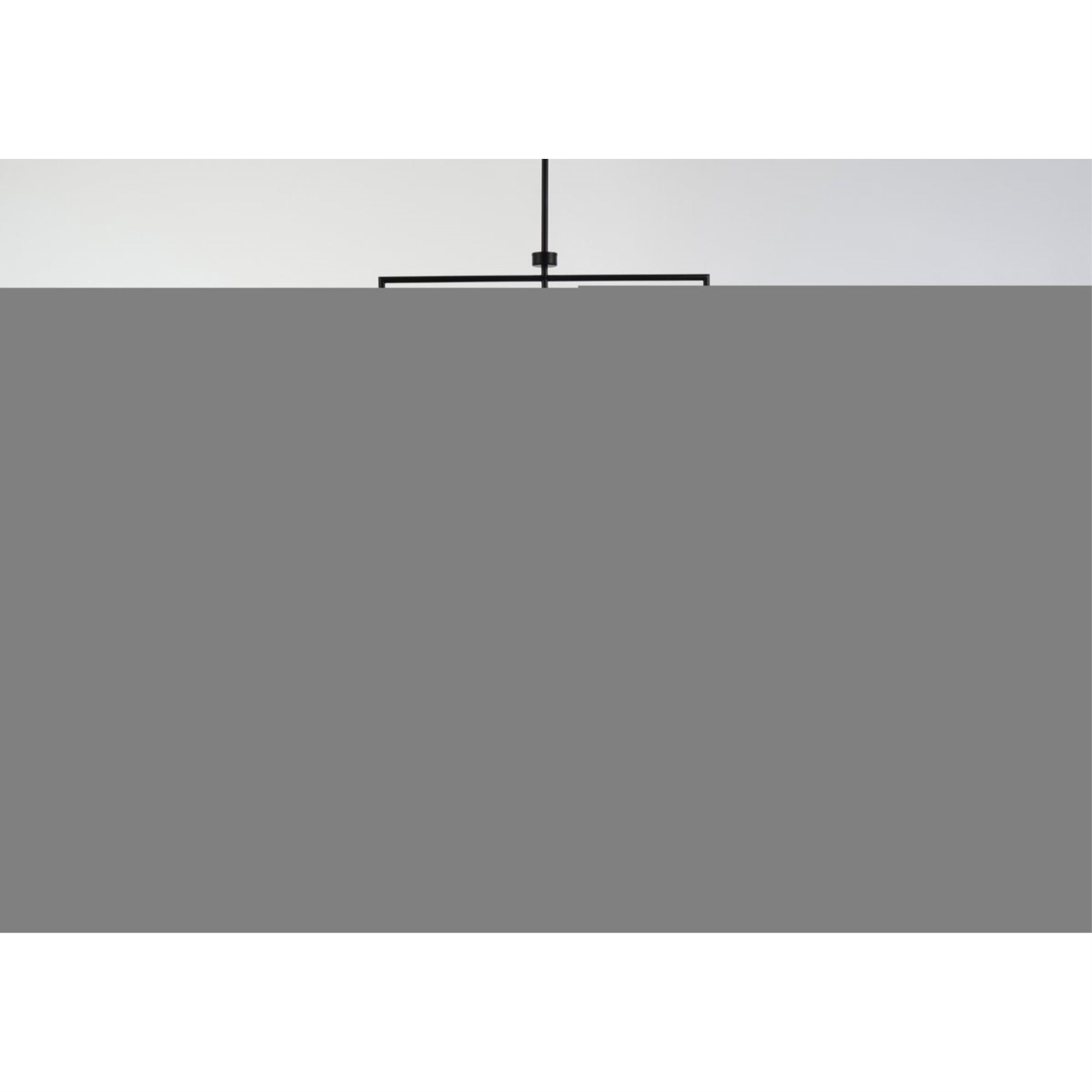 Mera 3 lights black pendant