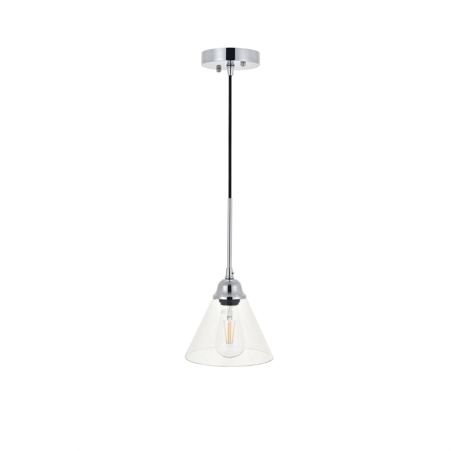 Histoire 1 light chrome Pendant