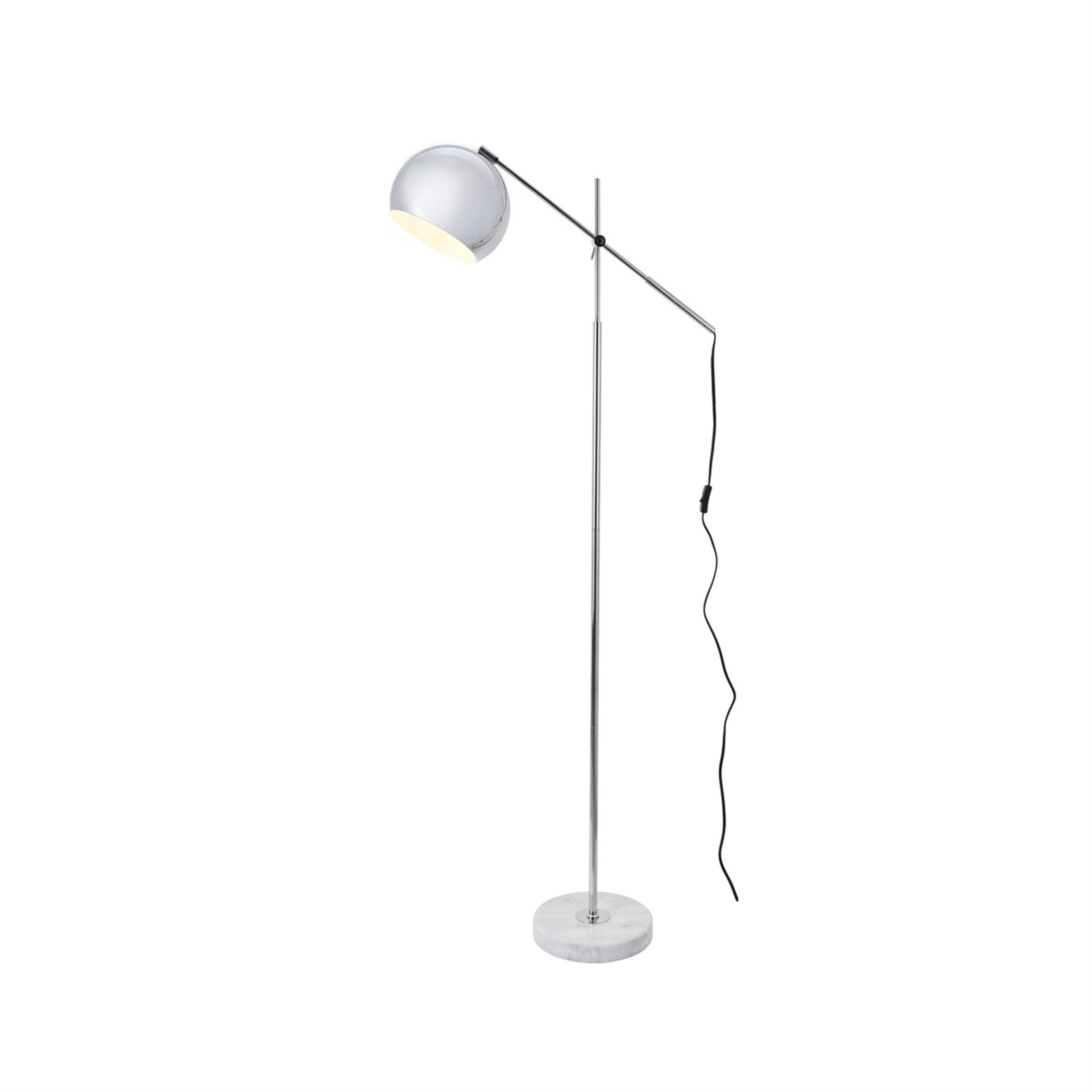 Aperture 1 light chrome Floor lamp