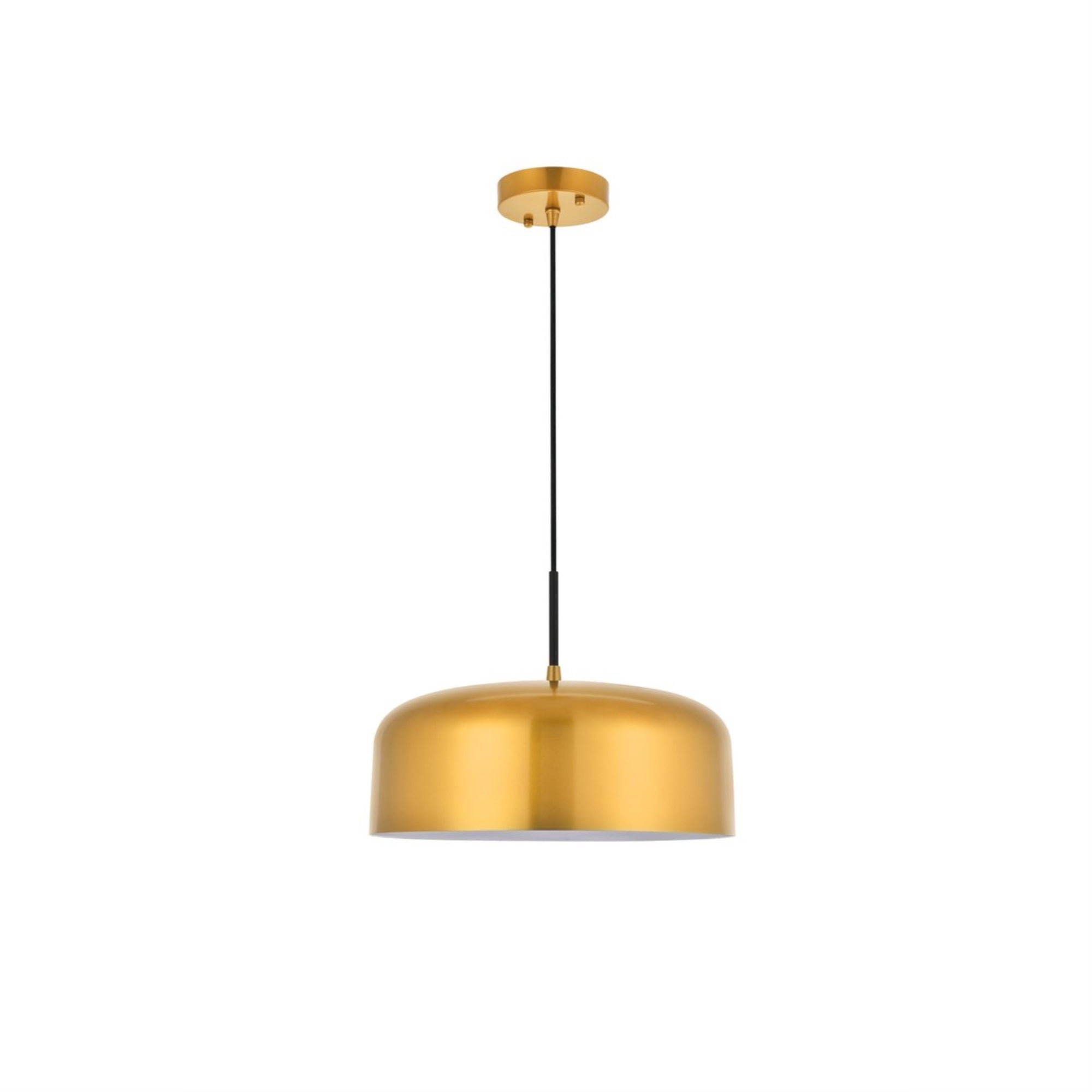 Etude 1 light satin gold Pendant
