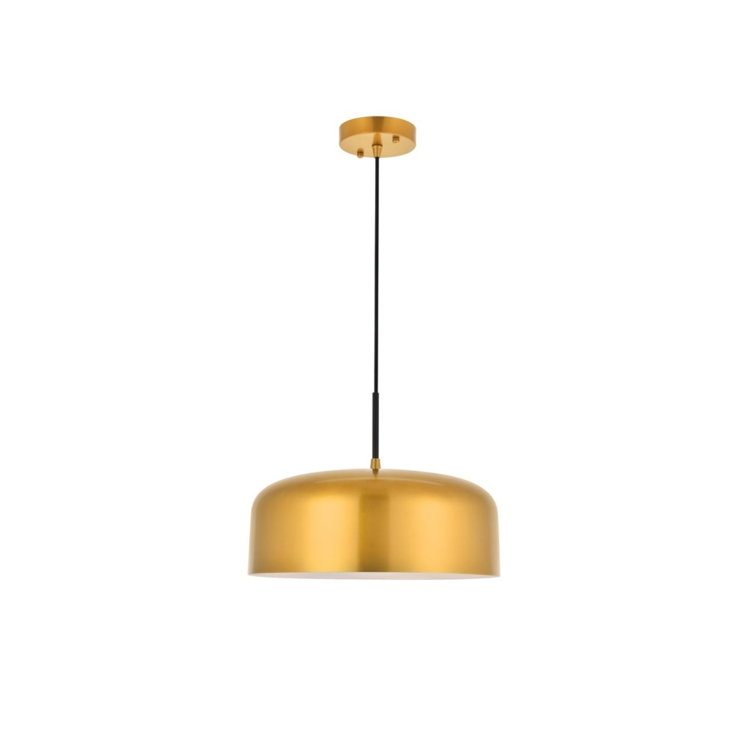 Etude 1 light satin gold Pendant