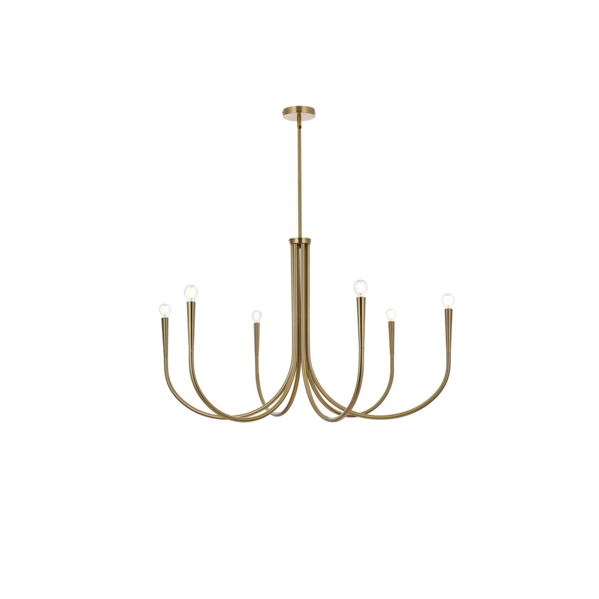 Layne 42 inch chandelier in Gold