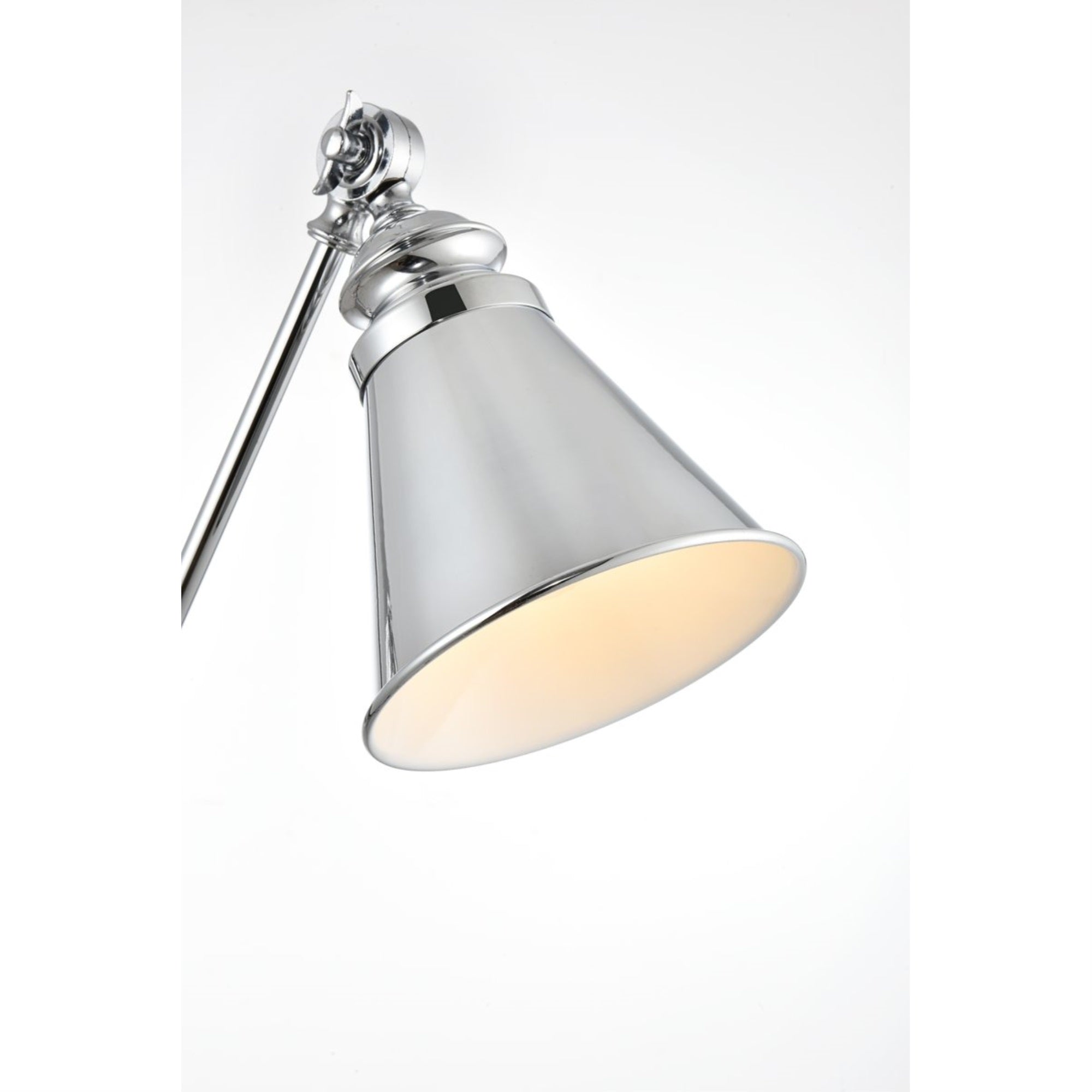 Ledger 1 light Chrome swing arm wall sconce