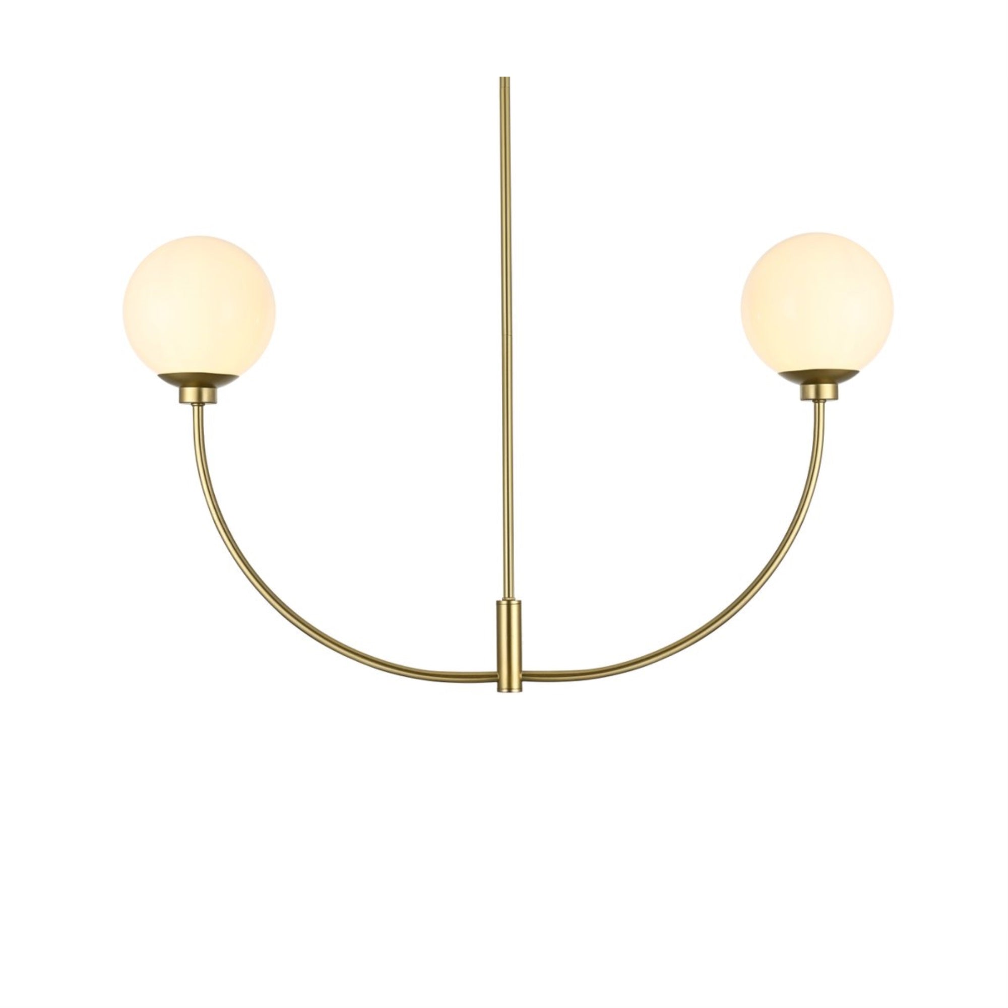 Nyomi 36 inch chandelier in Brass