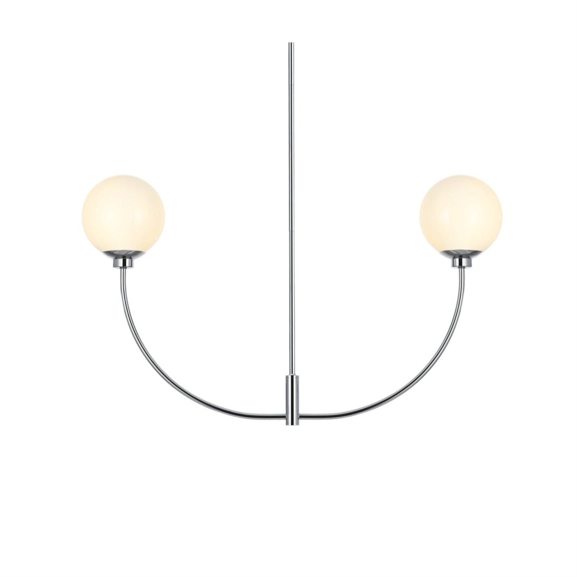 Nyomi 36 inch chandelier in Chrome