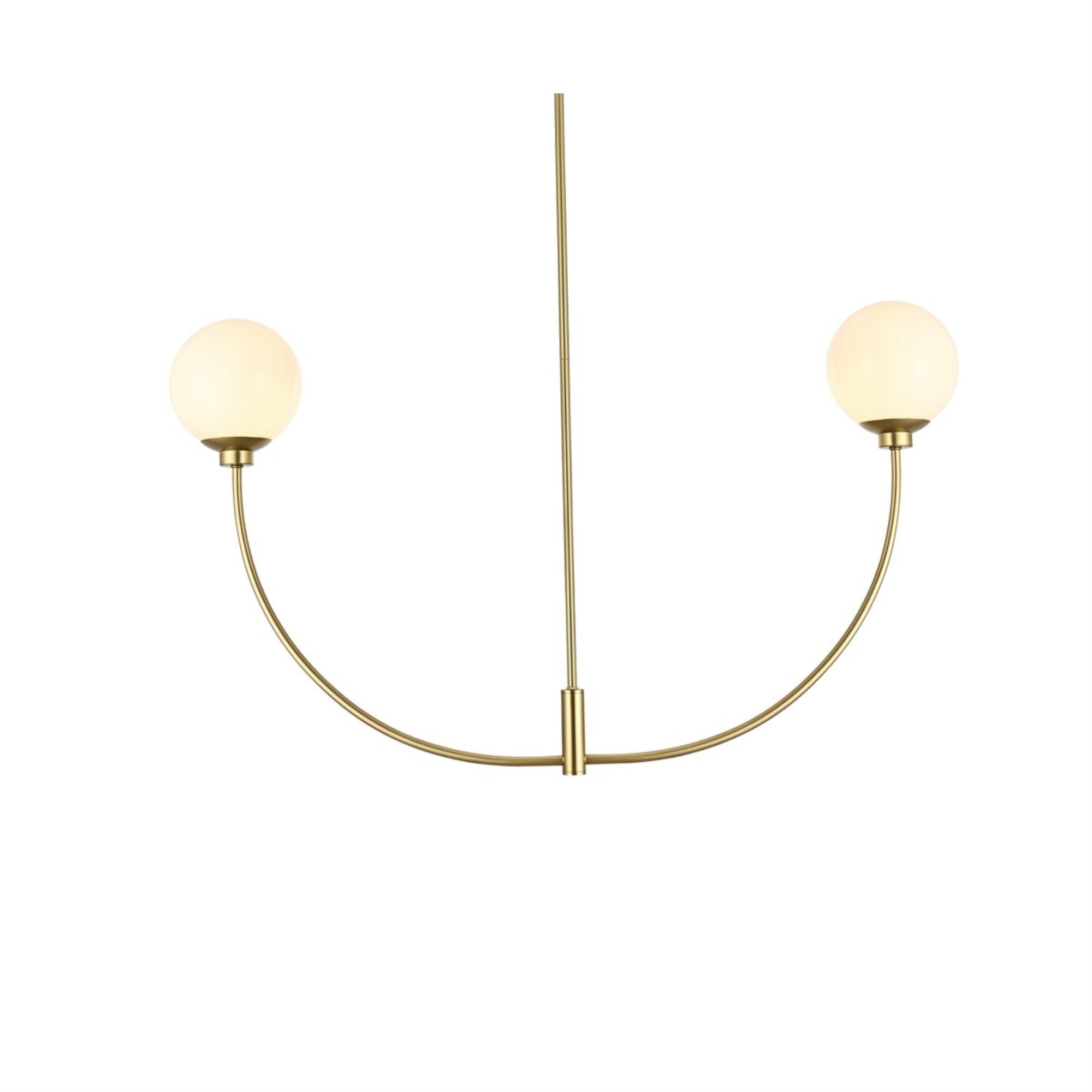 Nyomi 42 inch chandelier in Brass