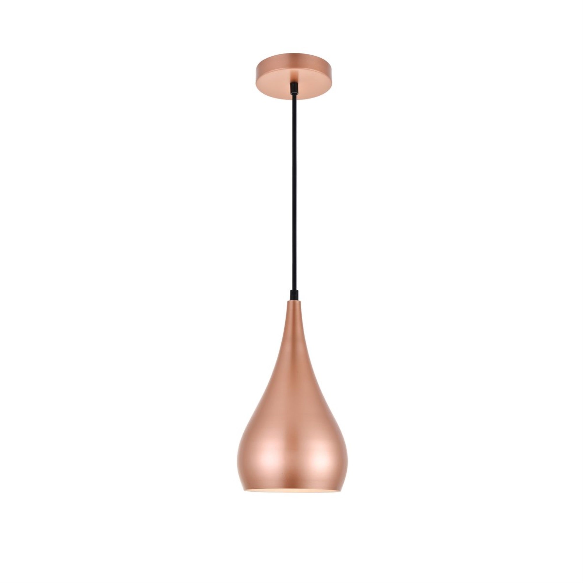 Living District Nora 1 Light Honey Gold Pendant