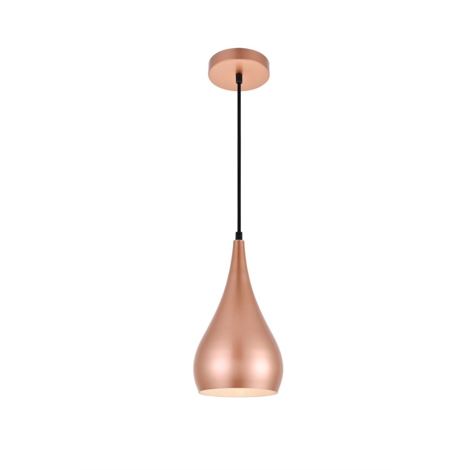 Living District Nora 1 Light Honey Gold Pendant