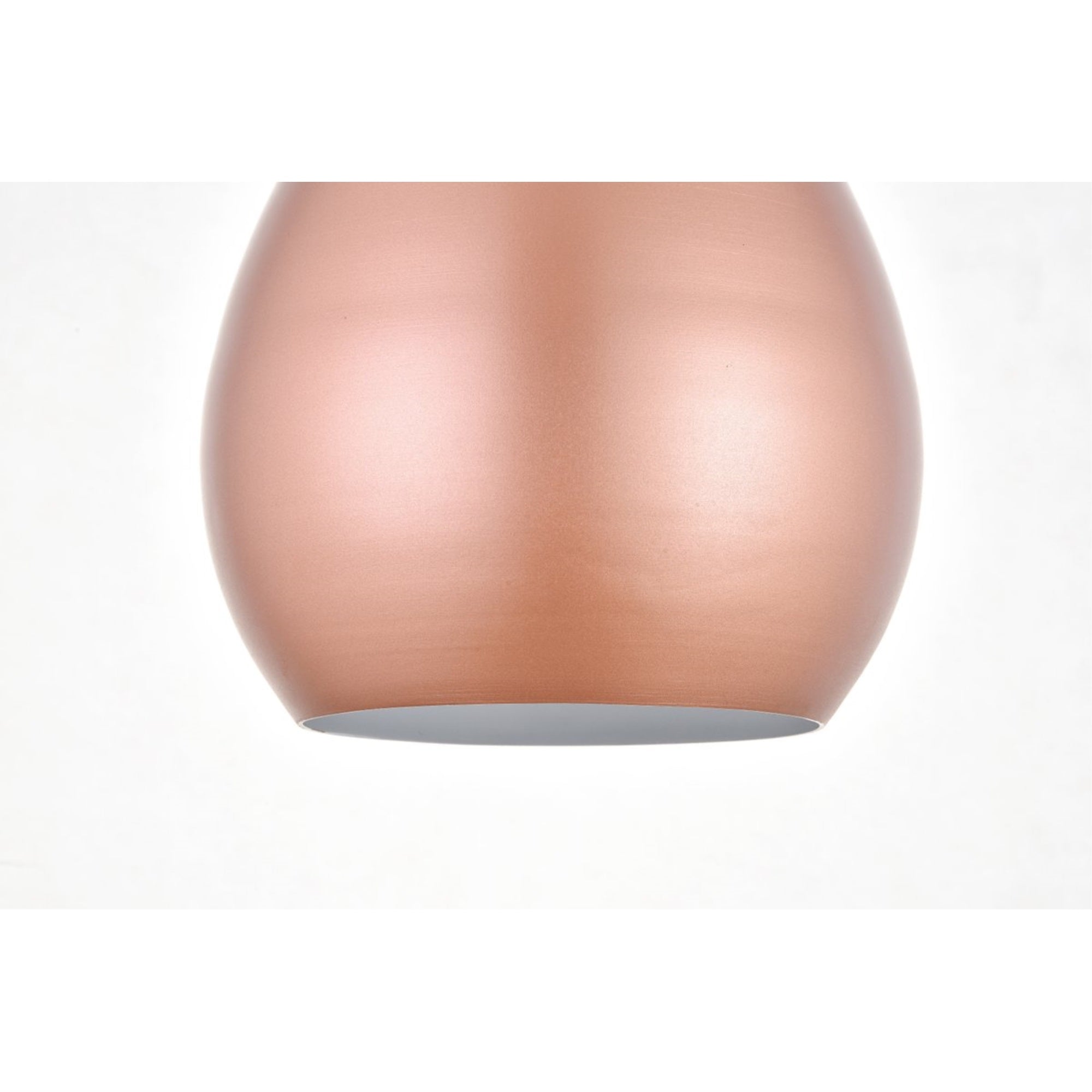 Living District Nora Pendant Light, 1 Light, Aluminum, Honey Gold, Model LDPD2002HG