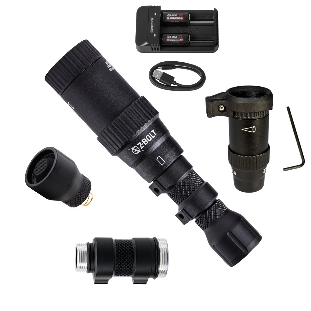 BLAZER II LED IR Illuminators - RIFLE MOUNTED (IP68)