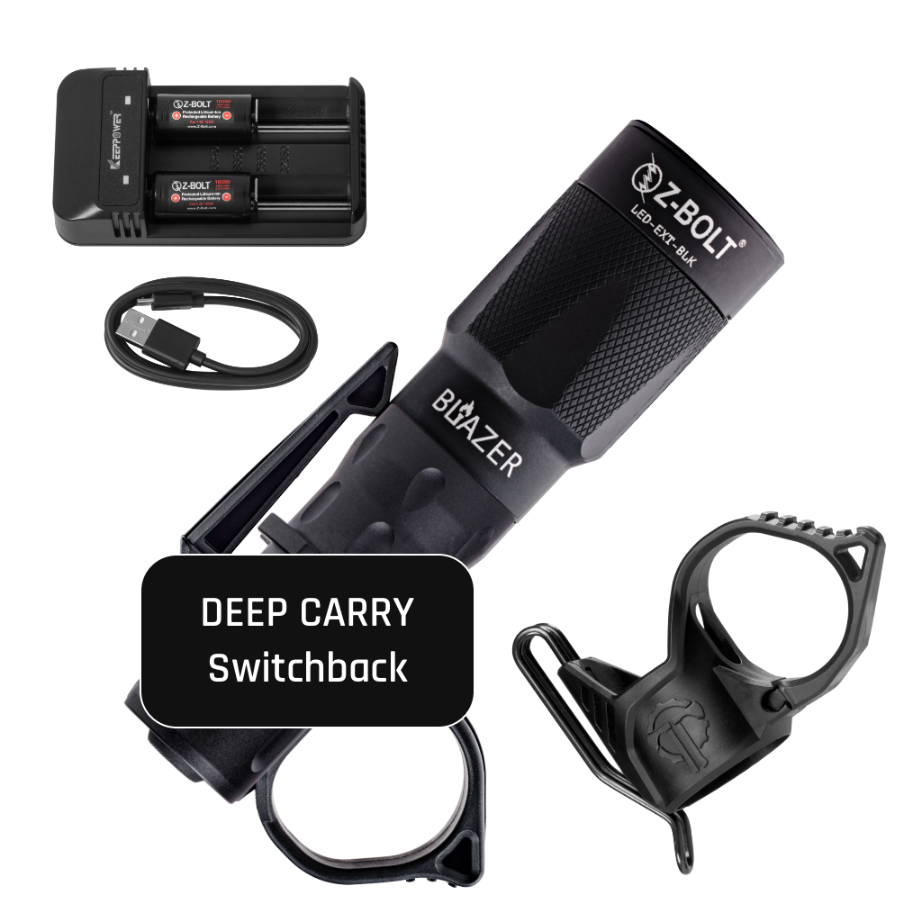 18350 LED Handheld Light for Patrol or EDC