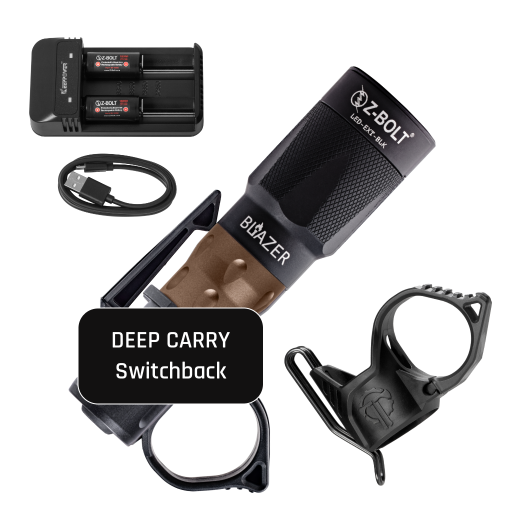 18350 LED Handheld Light for Patrol or EDC