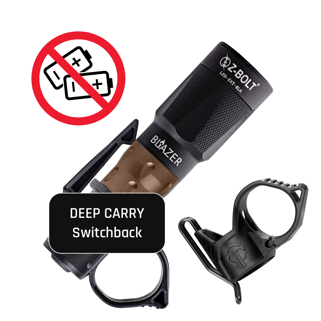 18350 LED Handheld Light for Patrol or EDC