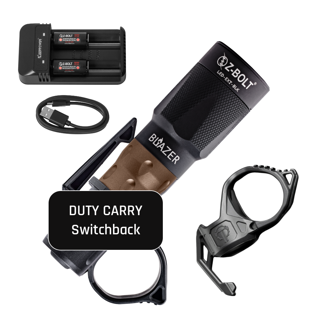 18350 LED Handheld Light for Patrol or EDC