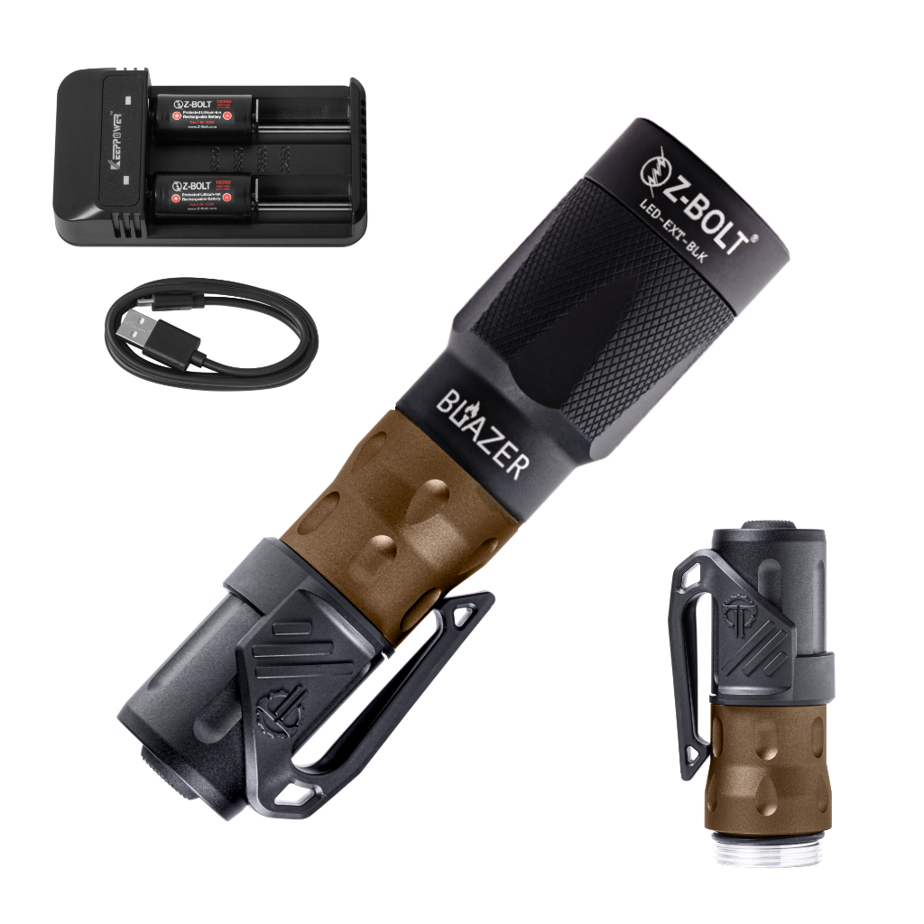 18350 LED Handheld Light for Patrol or EDC