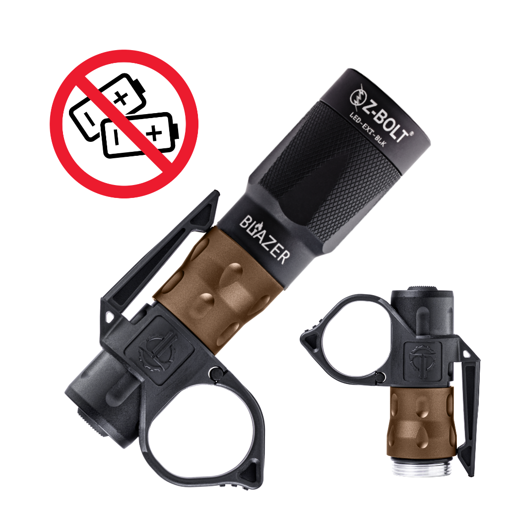 18350 LED Handheld Light for Patrol or EDC
