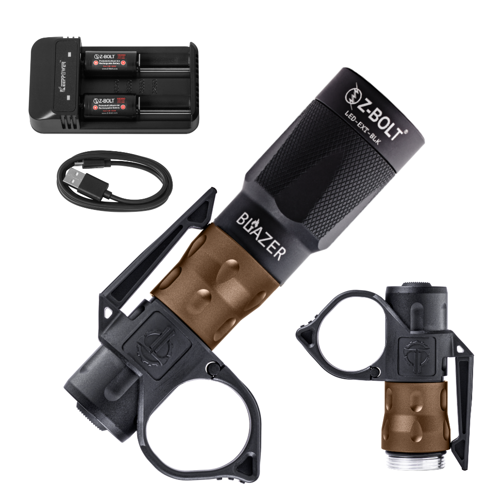 18350 LED Handheld Light for Patrol or EDC