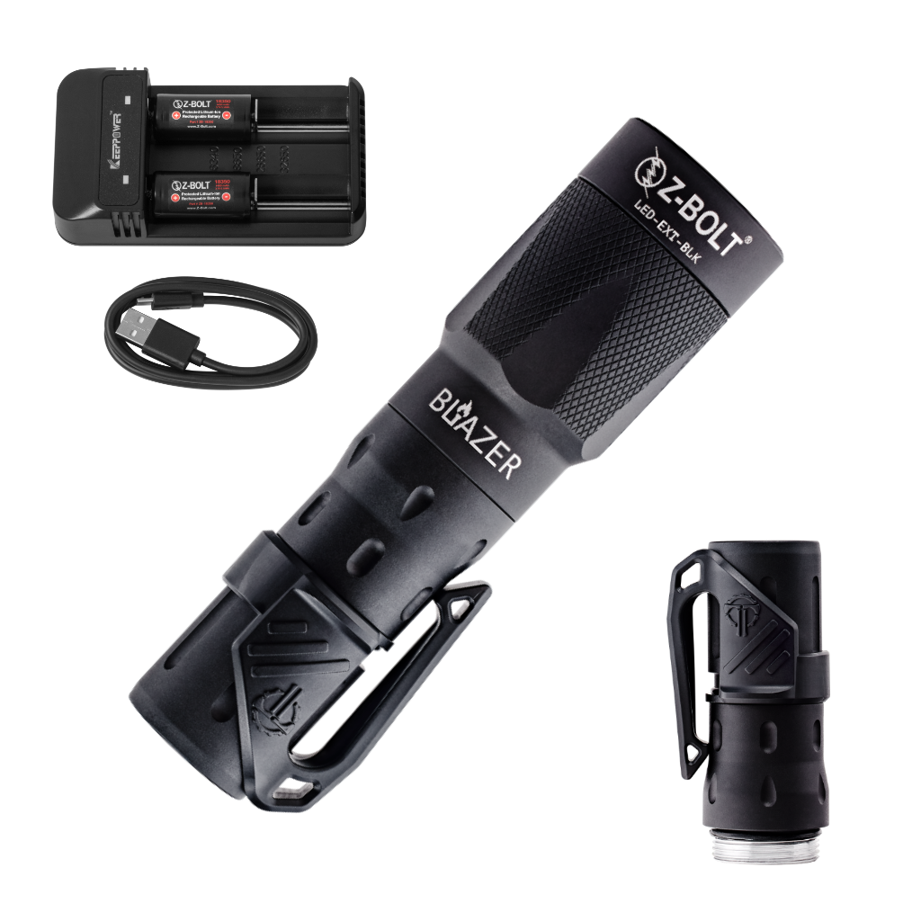 18350 LED Handheld Light for Patrol or EDC