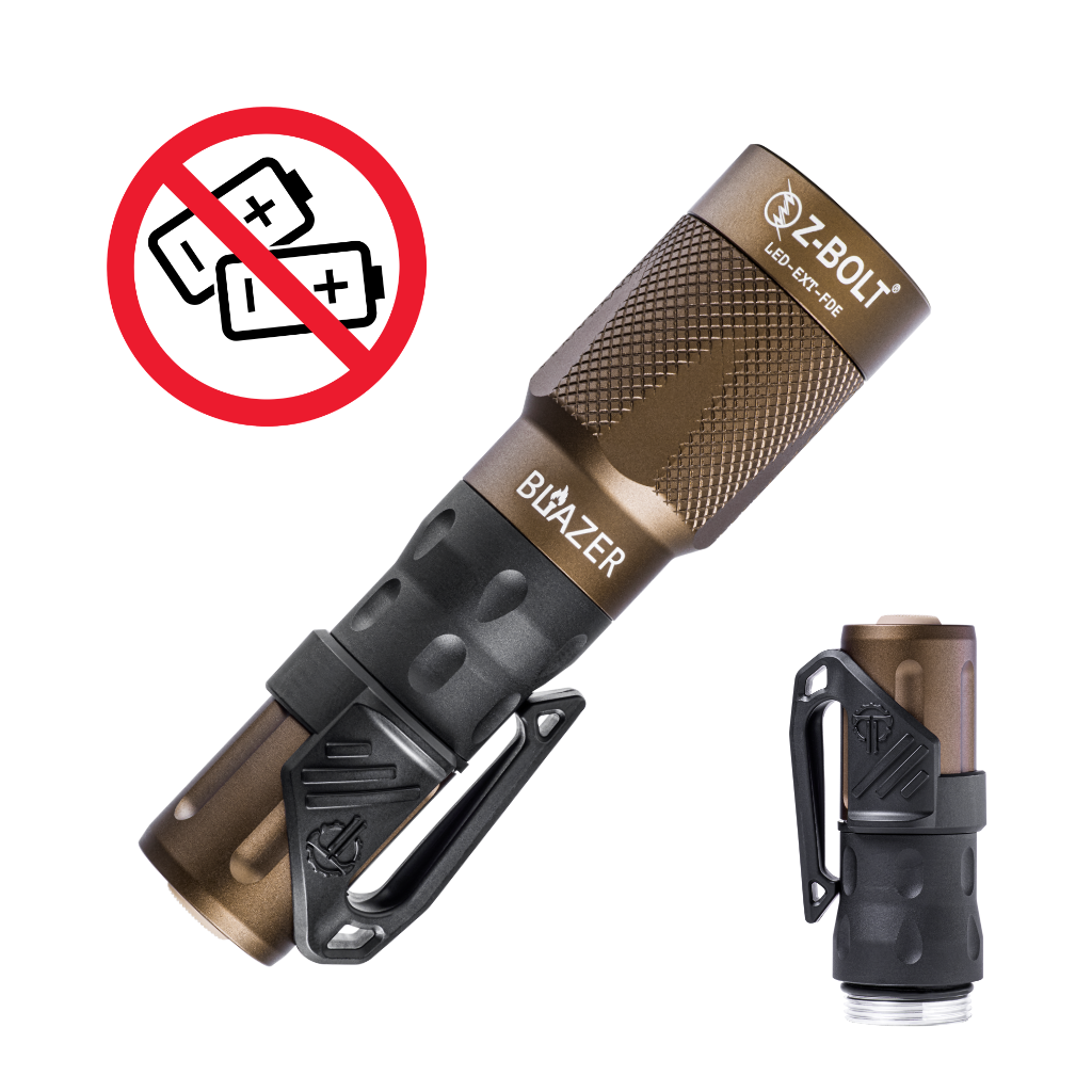 18350 LED Handheld Light for Patrol or EDC