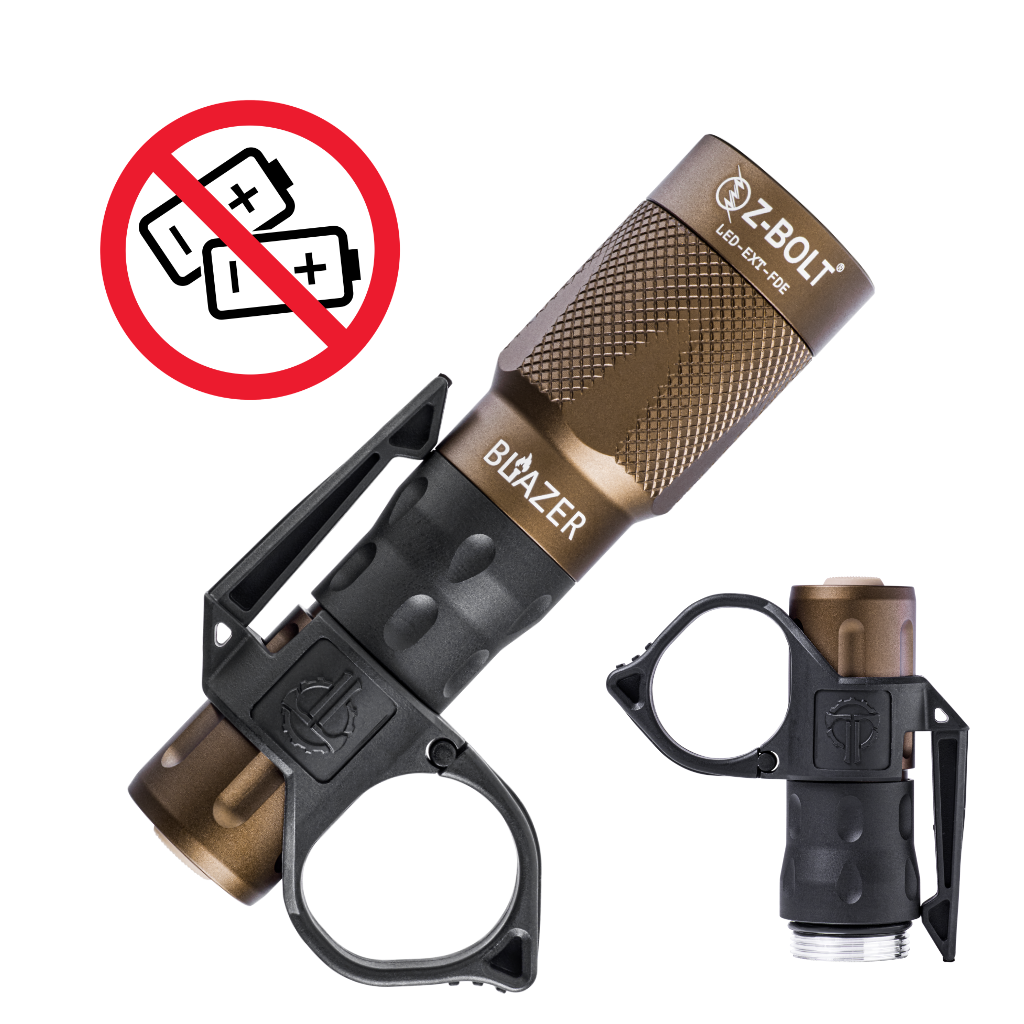 18350 LED Handheld Light for Patrol or EDC