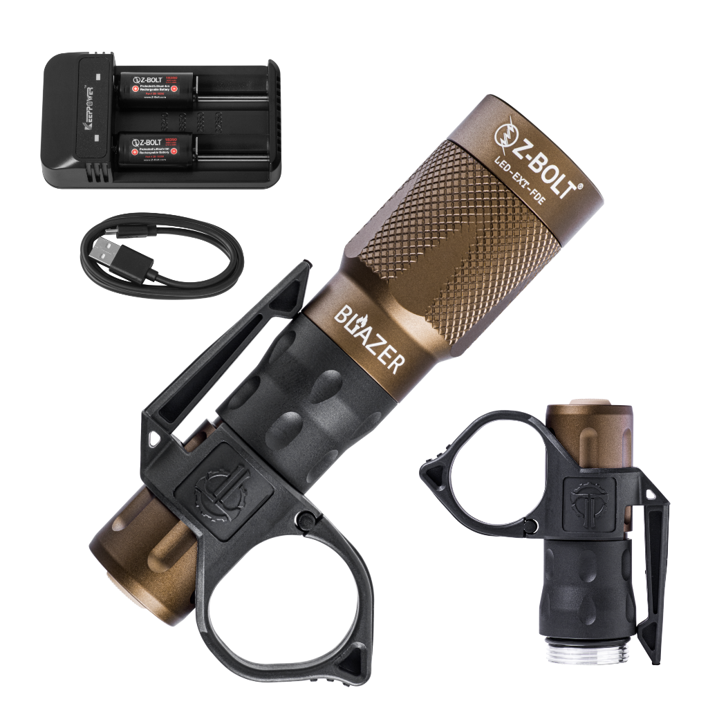 18350 LED Handheld Light for Patrol or EDC