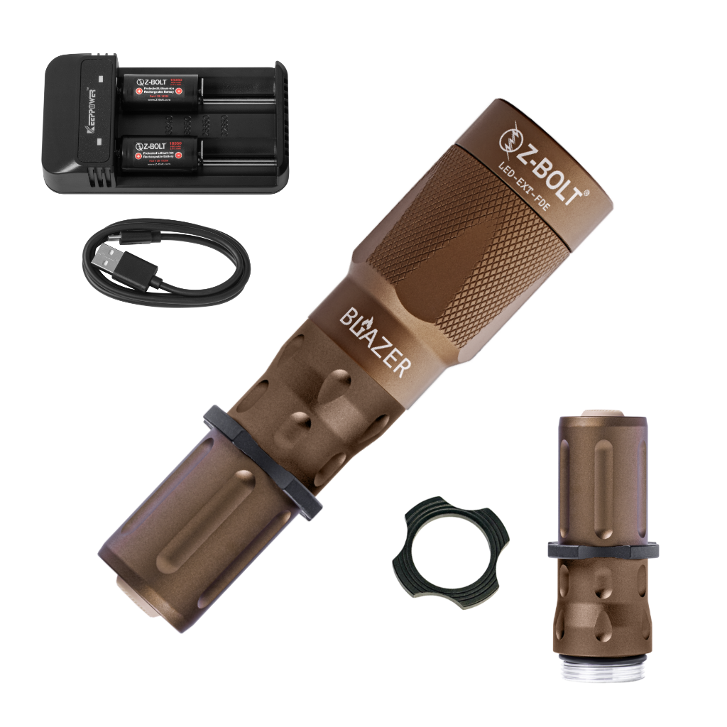 18350 LED Handheld Light for Patrol or EDC