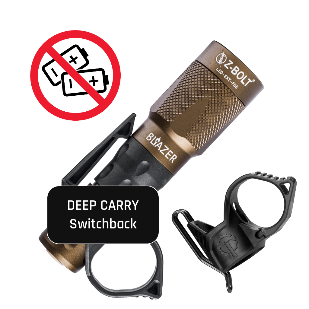 18350 LED Handheld Light for Patrol or EDC