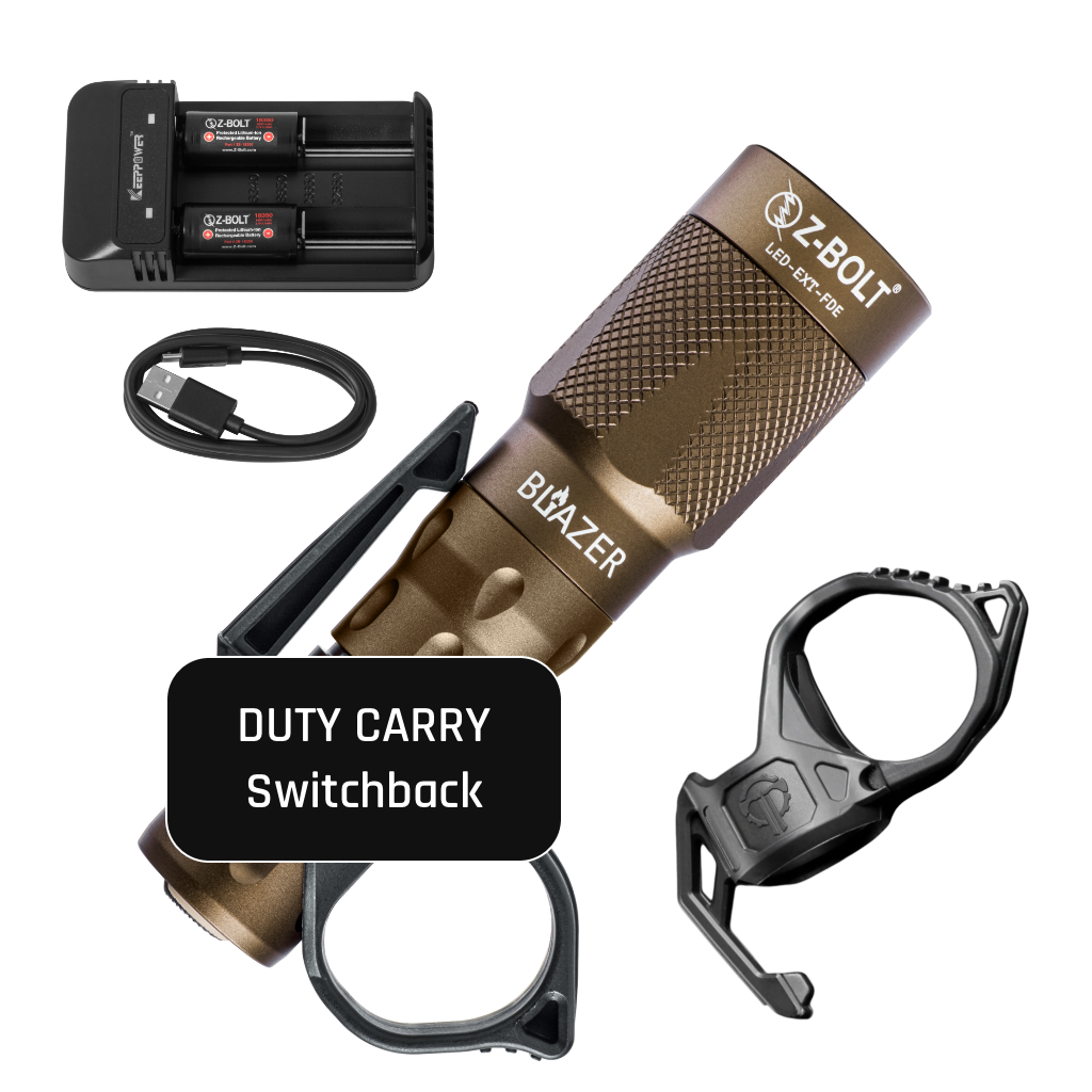 18350 LED Handheld Light for Patrol or EDC