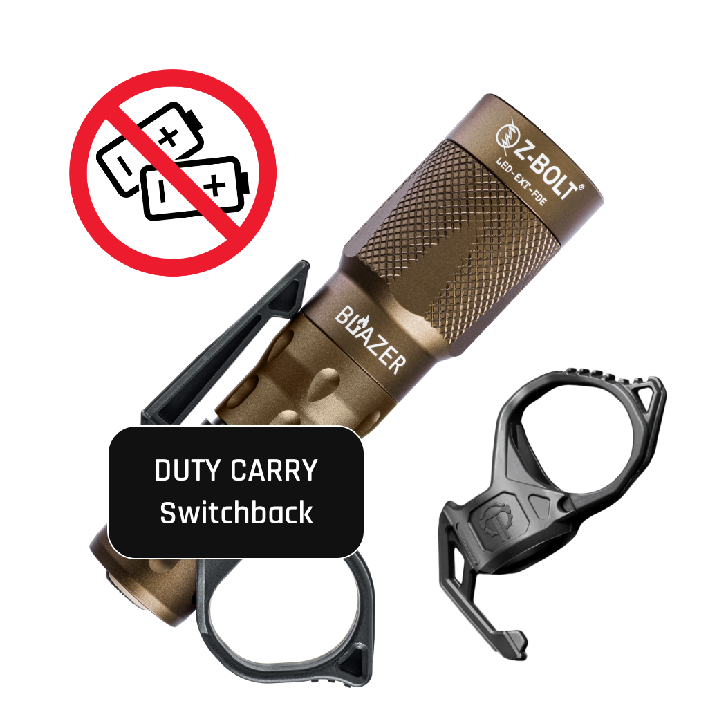 18350 LED Handheld Light for Patrol or EDC