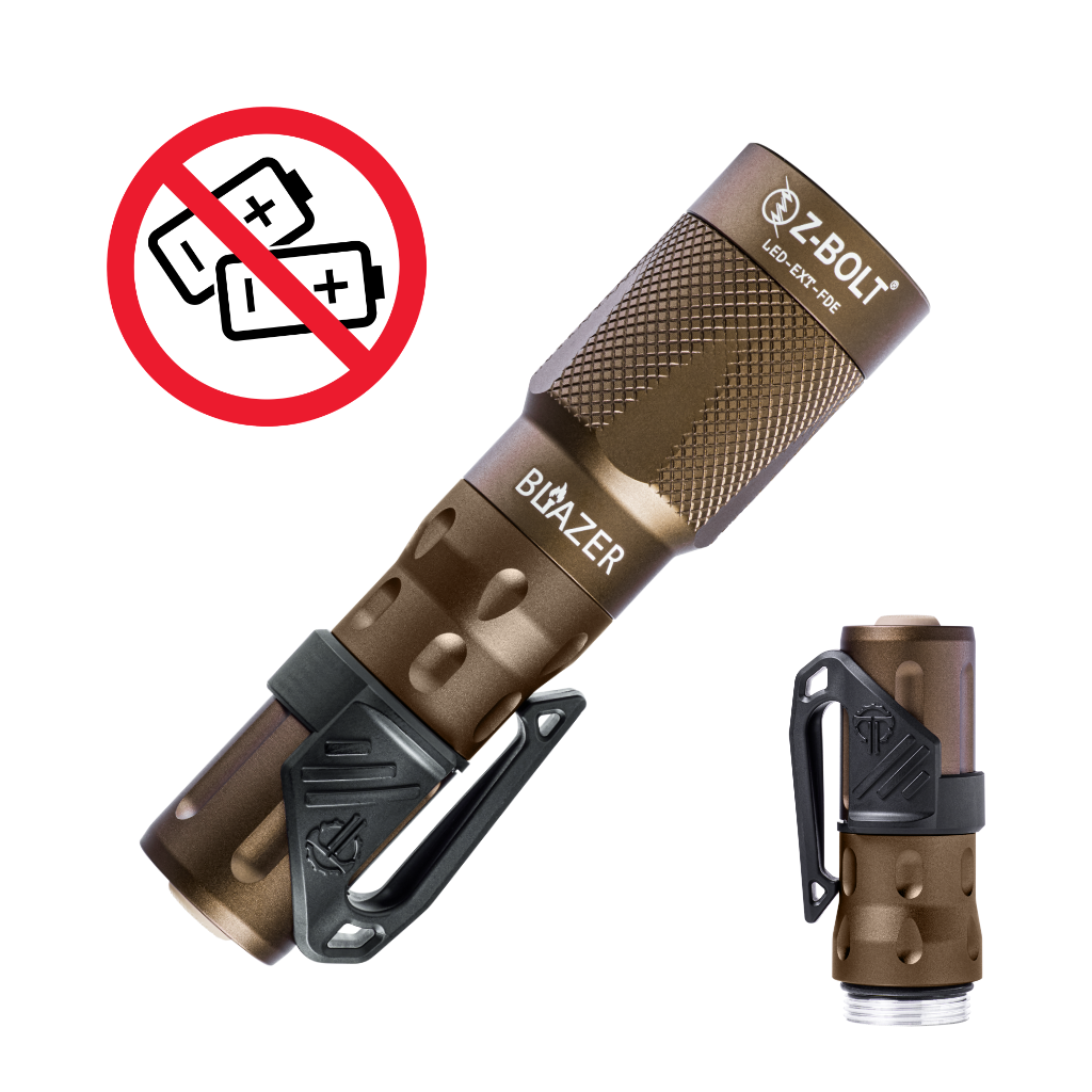 18350 LED Handheld Light for Patrol or EDC