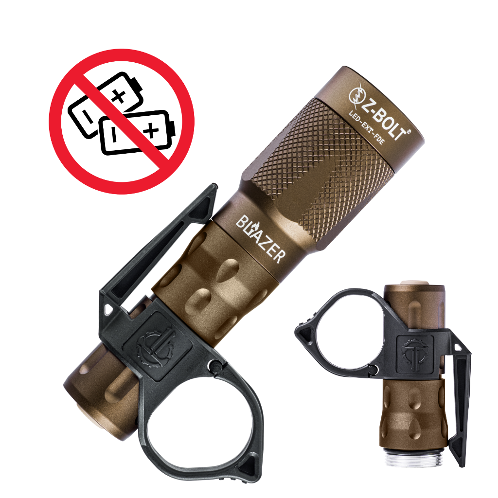 18350 LED Handheld Light for Patrol or EDC