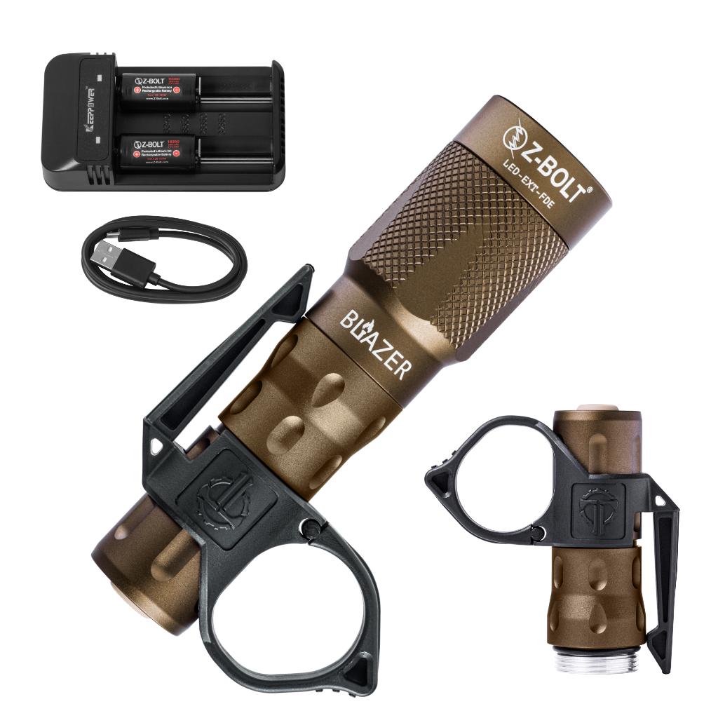 18350 LED Handheld Light for Patrol or EDC