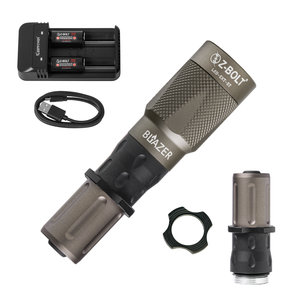 18350 LED Handheld Light for Patrol or EDC