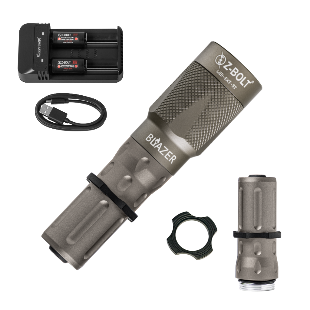 18350 LED Handheld Light for Patrol or EDC