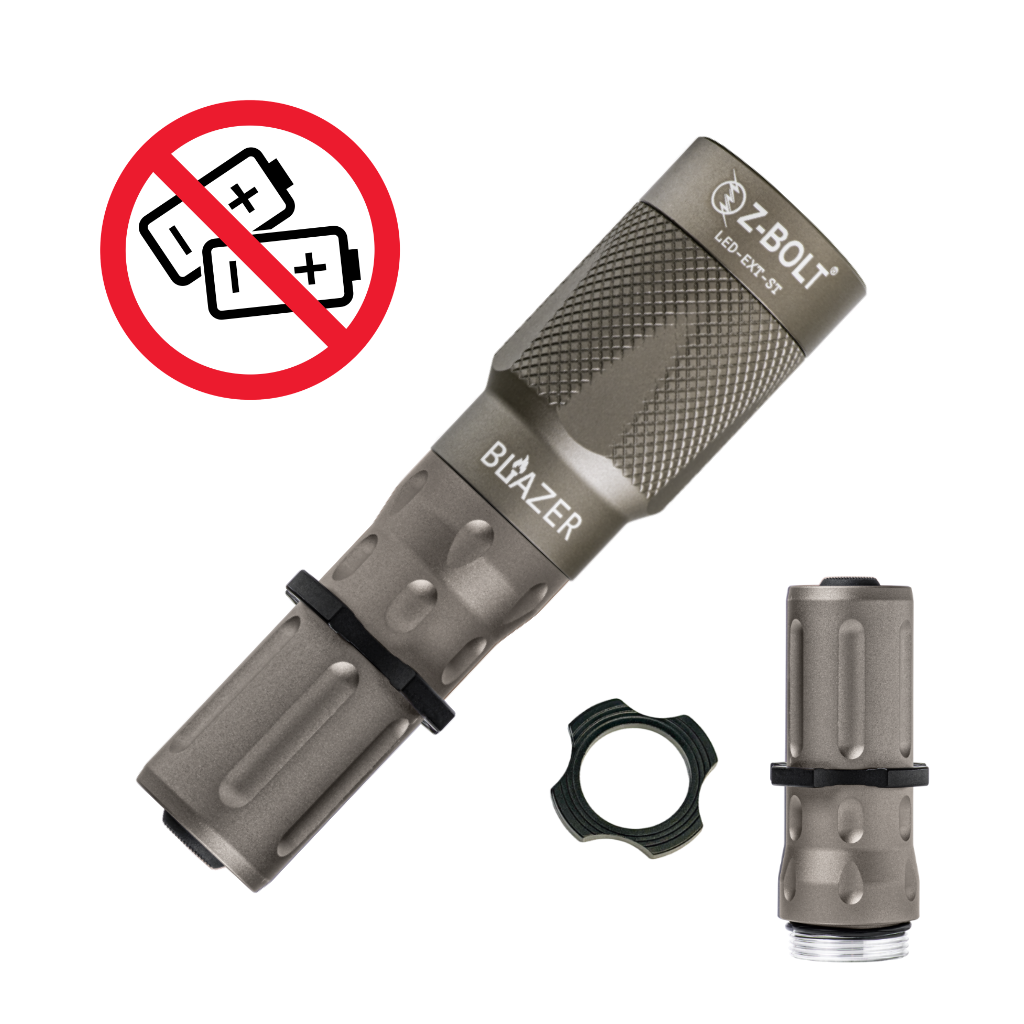 18350 LED Handheld Light for Patrol or EDC