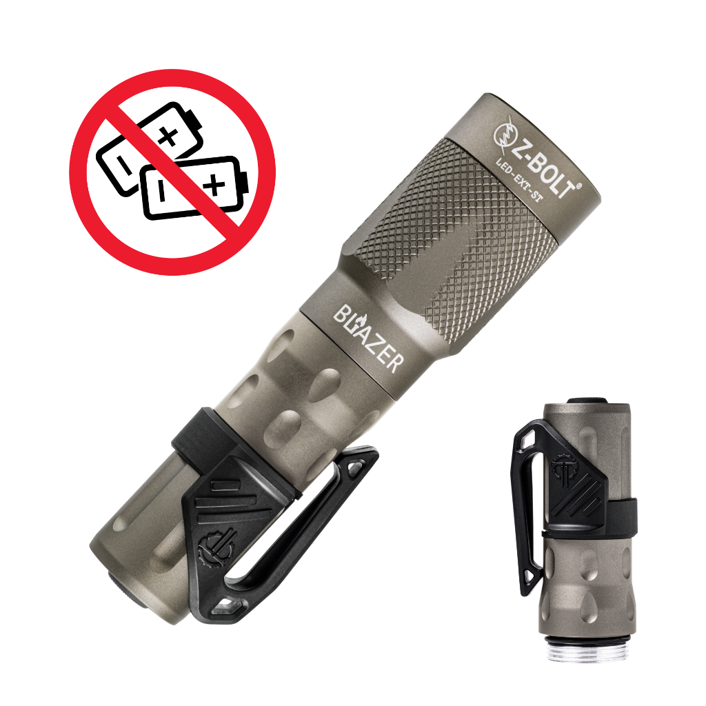18350 LED Handheld Light for Patrol or EDC