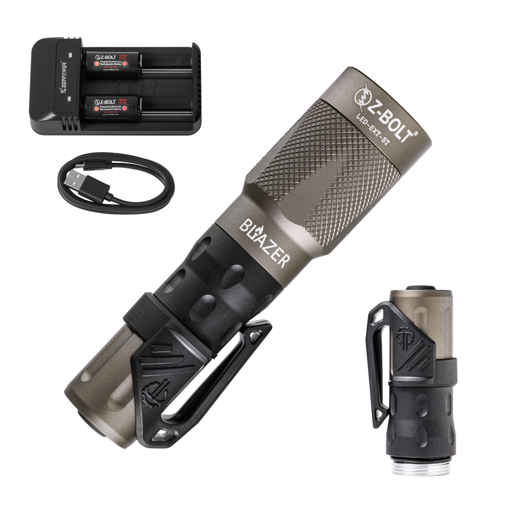 18350 LED Handheld Light for Patrol or EDC