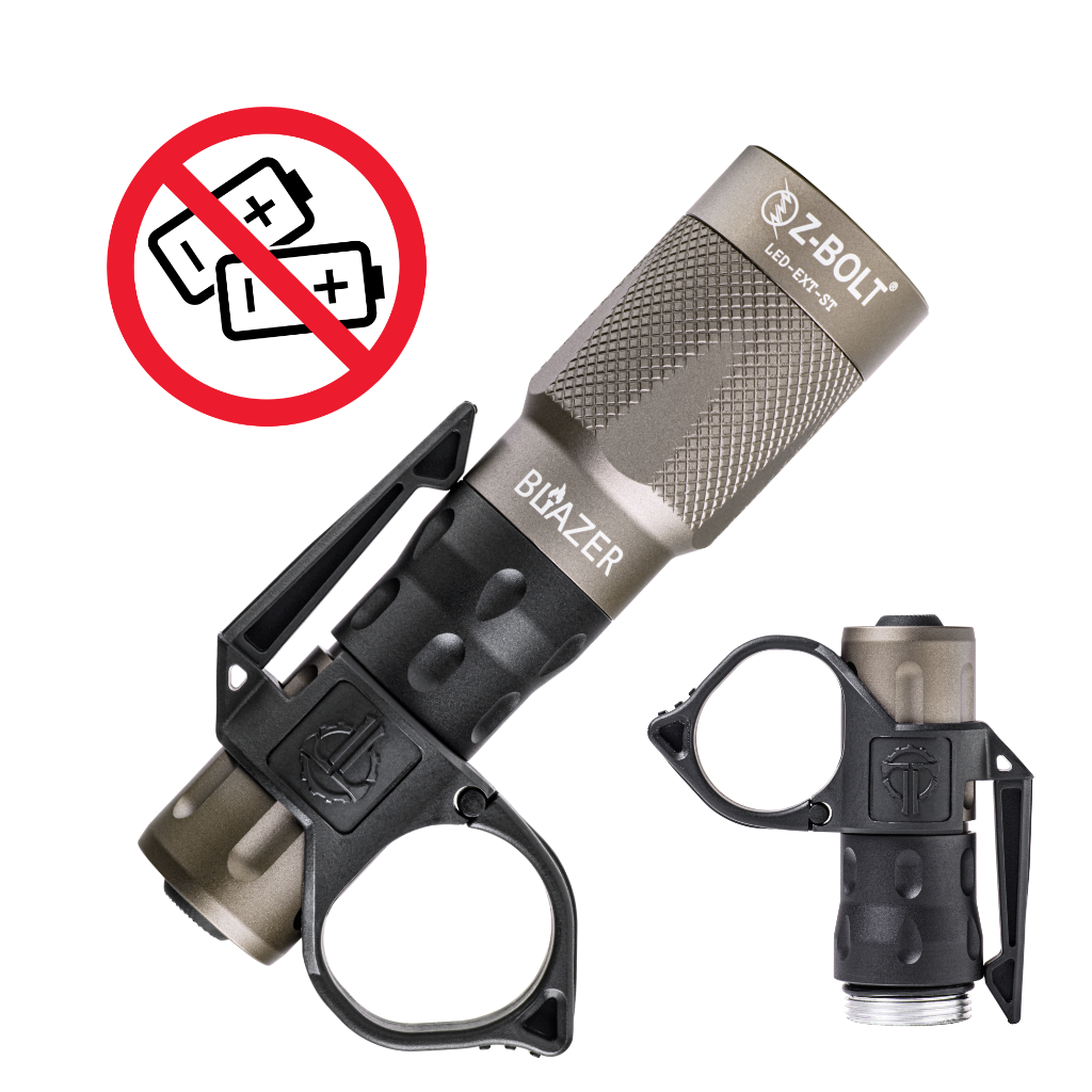 18350 LED Handheld Light for Patrol or EDC
