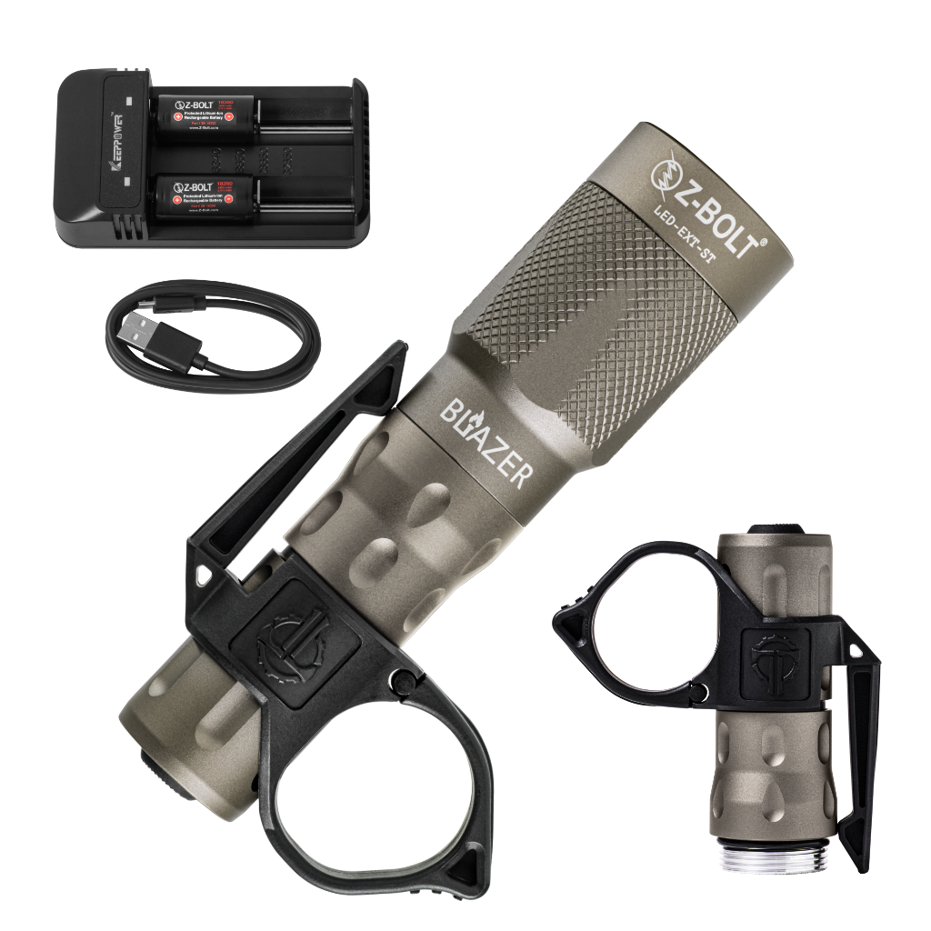 18350 LED Handheld Light for Patrol or EDC