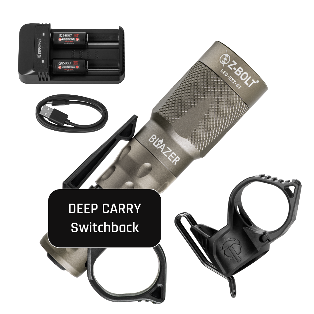 18350 LED Handheld Light for Patrol or EDC